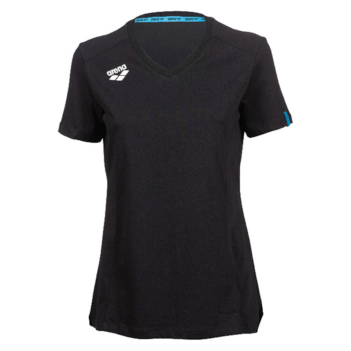 Team Panel Kadın Siyah Günlük Stil T-Shirt 004892500