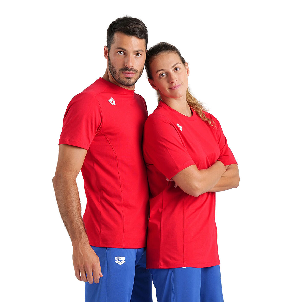Team Panel Unisex Kırmızı Günlük Stil T-Shirt 004899400
