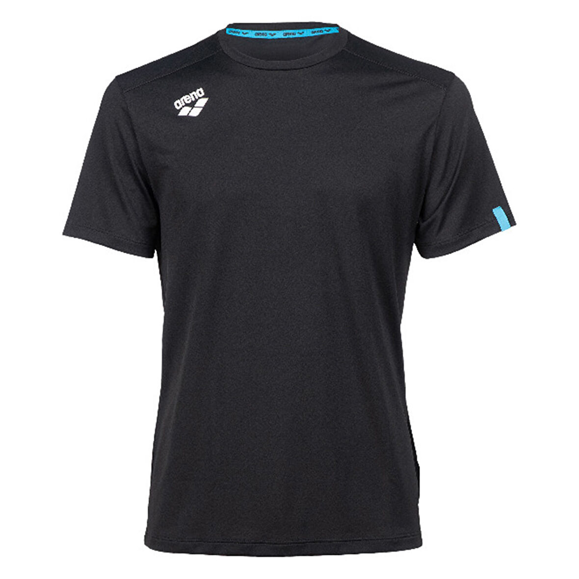 Team Solid Unisex Siyah Günlük Stil T-Shirt 004900500