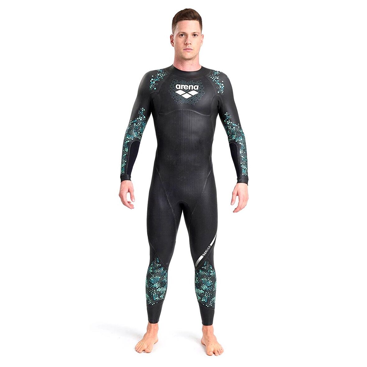 Storm Wetsuit Erkek Siyah Yüzücü Yarış Mayosu 004970515