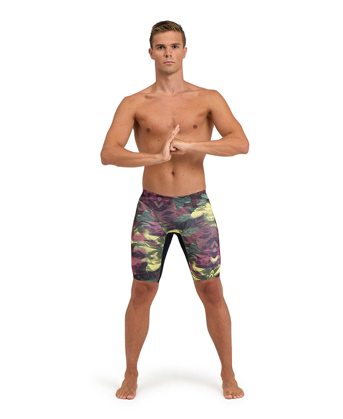 ARENA ERKEK JAMMER YÜZÜCÜ MAYOSU MEN'S ARENA HERO CAMO SWIM JAMMER 005916550 YZM UK BEDEN