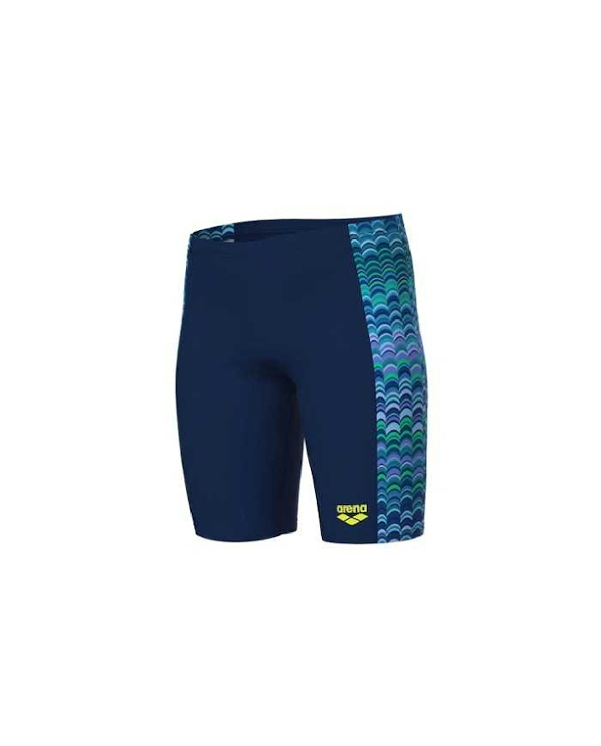 Arena Boy's Ondulation Swim Jammer Navy Multi Erkek Çocuk Yüzücü Mayosu 008170750