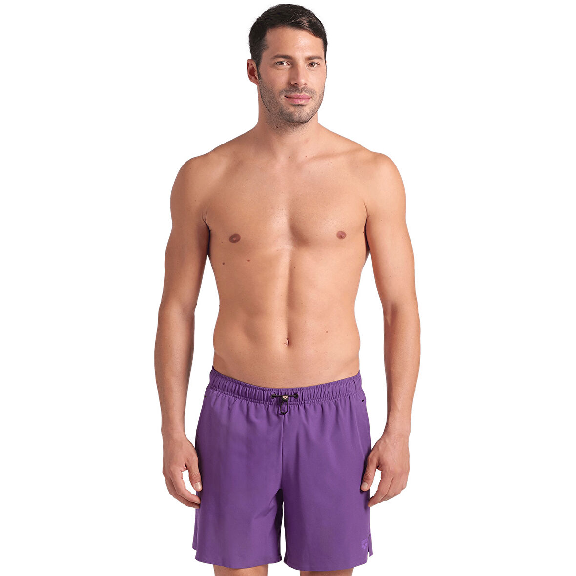 Evo Beach Boxer Solid Erkek Mor Deniz Şortu 006060930