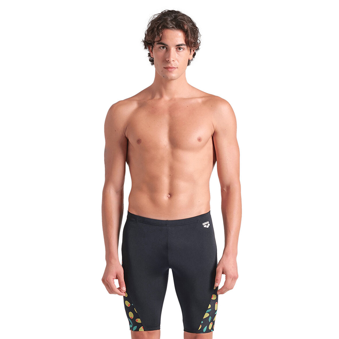 Olives Swim Jammer Erkek Siyah Yüzücü Mayosu 009476550