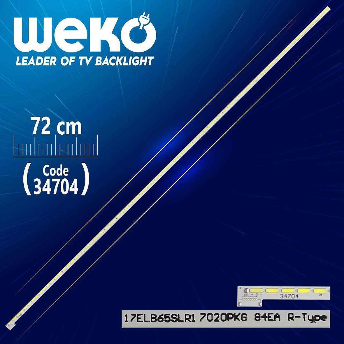 65İNCH 17ELB65SLR1 7020PKG 84EA R-TYPE REV0.1 150409 - 72 CM 84 LEDLİ - (WK-161) SOKETSİZ
