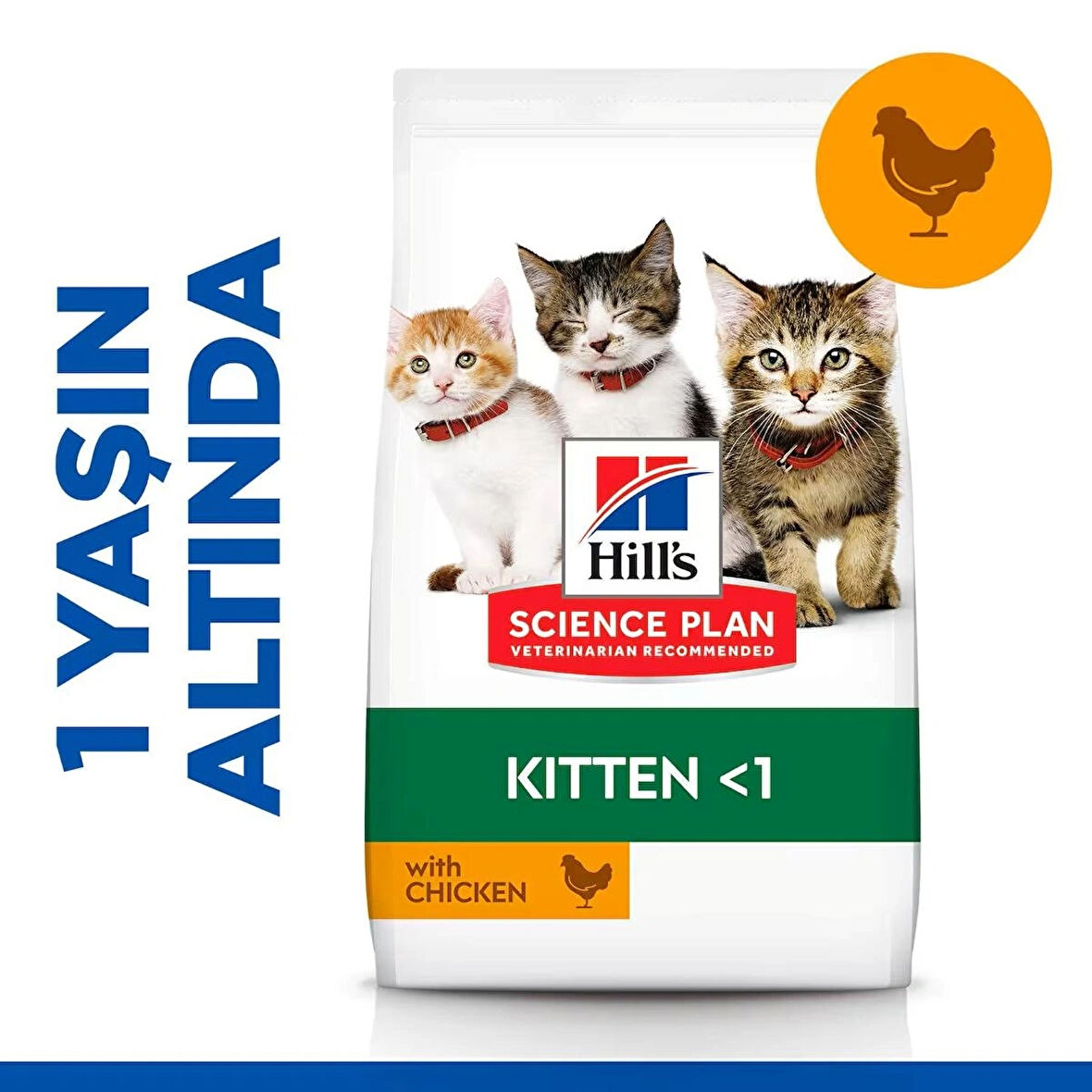 Hill's Science Plan Tavuklu Yavru Kedi Maması 7 kg