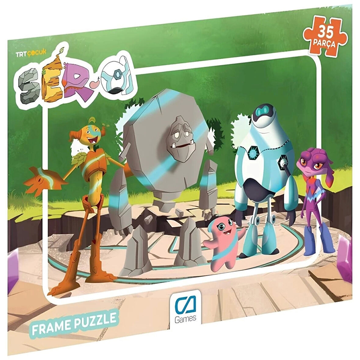 Ser-A Frame Puzzle 35 Parça 5200-5201