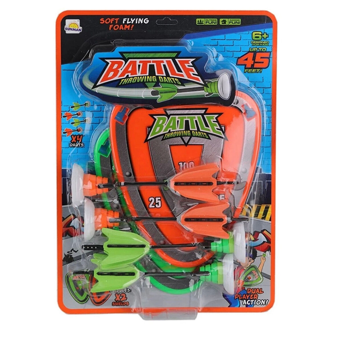 Nessiworld Battle Throwıng 2 Hedefli 4 Oklu