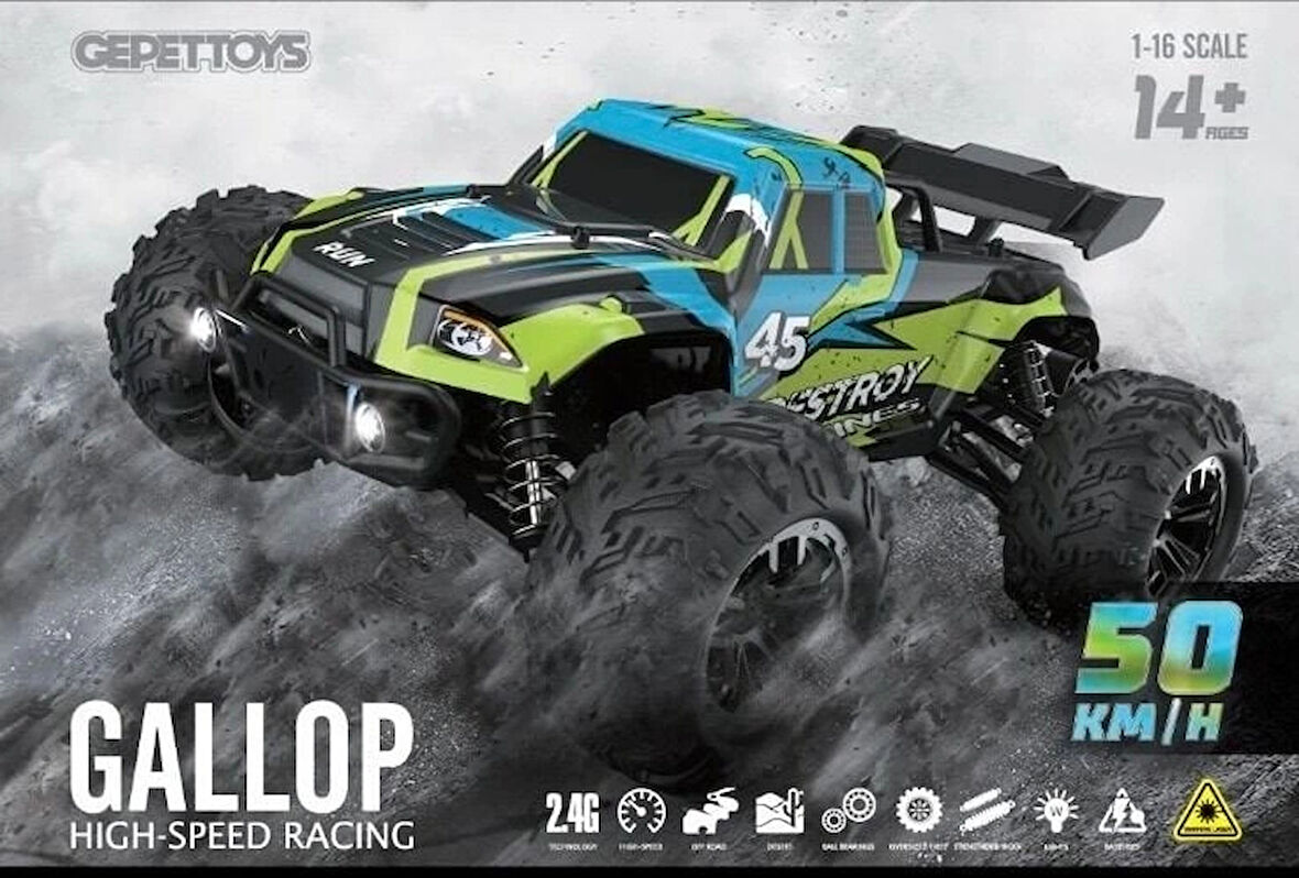 Nessiworld HW8806 1 16 50 KM HIZ YAPAN ELEKTRİKLİ