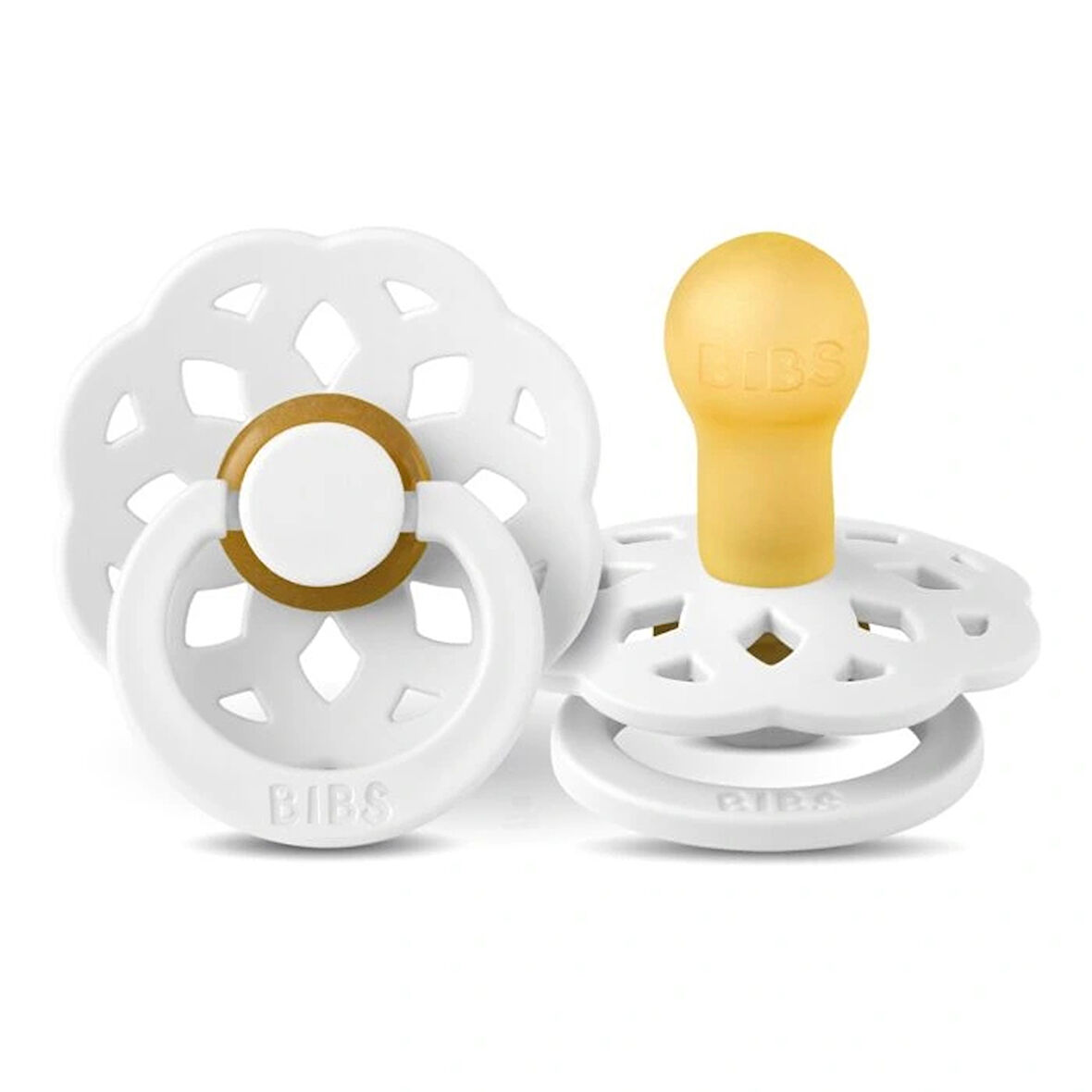 Nessiworld    Boheme Kauçuk Emzik 6-18 Ay White