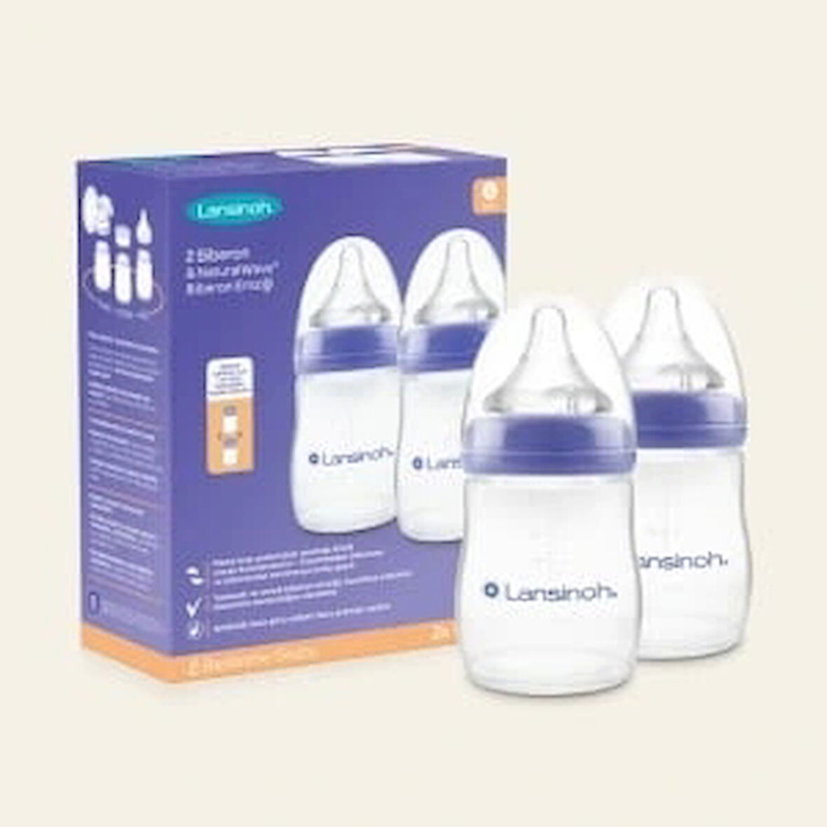 Nessiworld Lansinoh PP Biberon Seti 2x160 ml