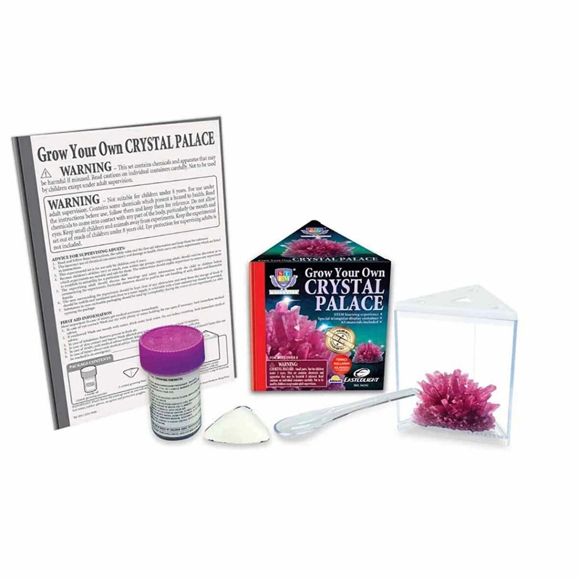 Nessiworld Mor Kristal Büyütme Seti