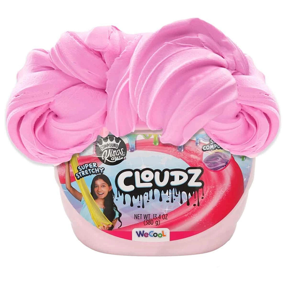 Nessiworld Compound Kings Cloudz Pembe Slime 380 Gr