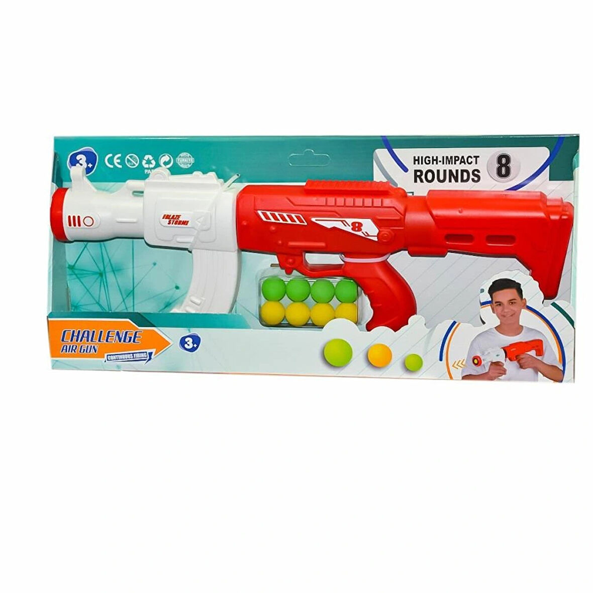 Nessiworld ZEY2022 Sünger Atan Silah -  Zeytoys