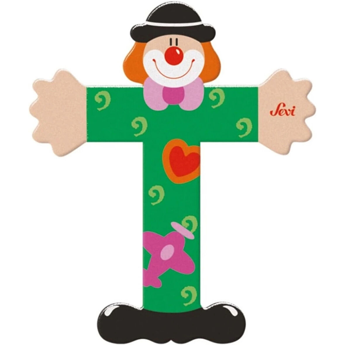 Nessiworld Palyanço Ahşap Harf T