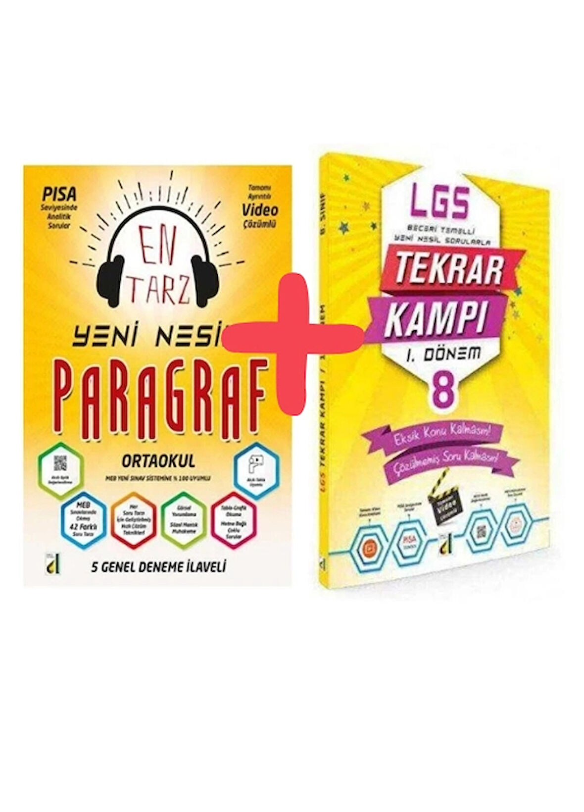 Damla Yayınları LGS Paragraf ve 1. Dönem Tüm Dersler Soru Bankası