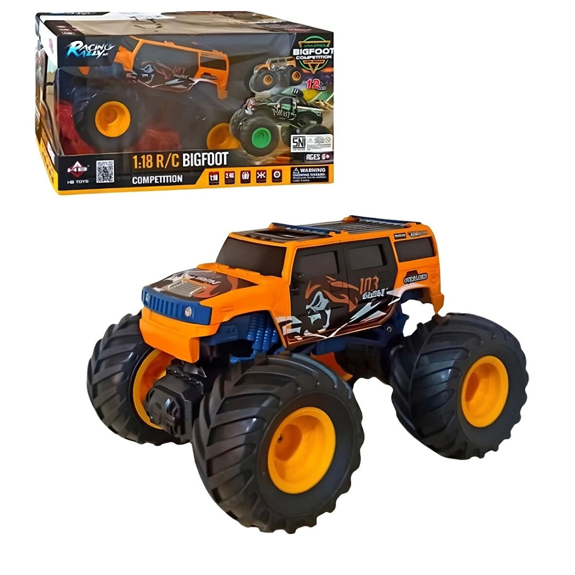 Nessiworld Uzaktan Kumandalı Monster Trucks 20 cm