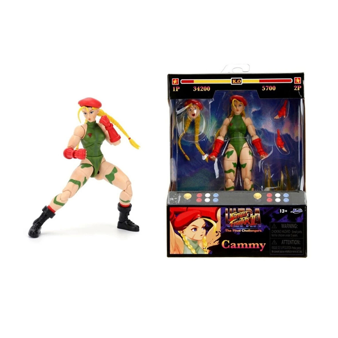 Nessiworld Jada Street Fighter II Cammy White Figür