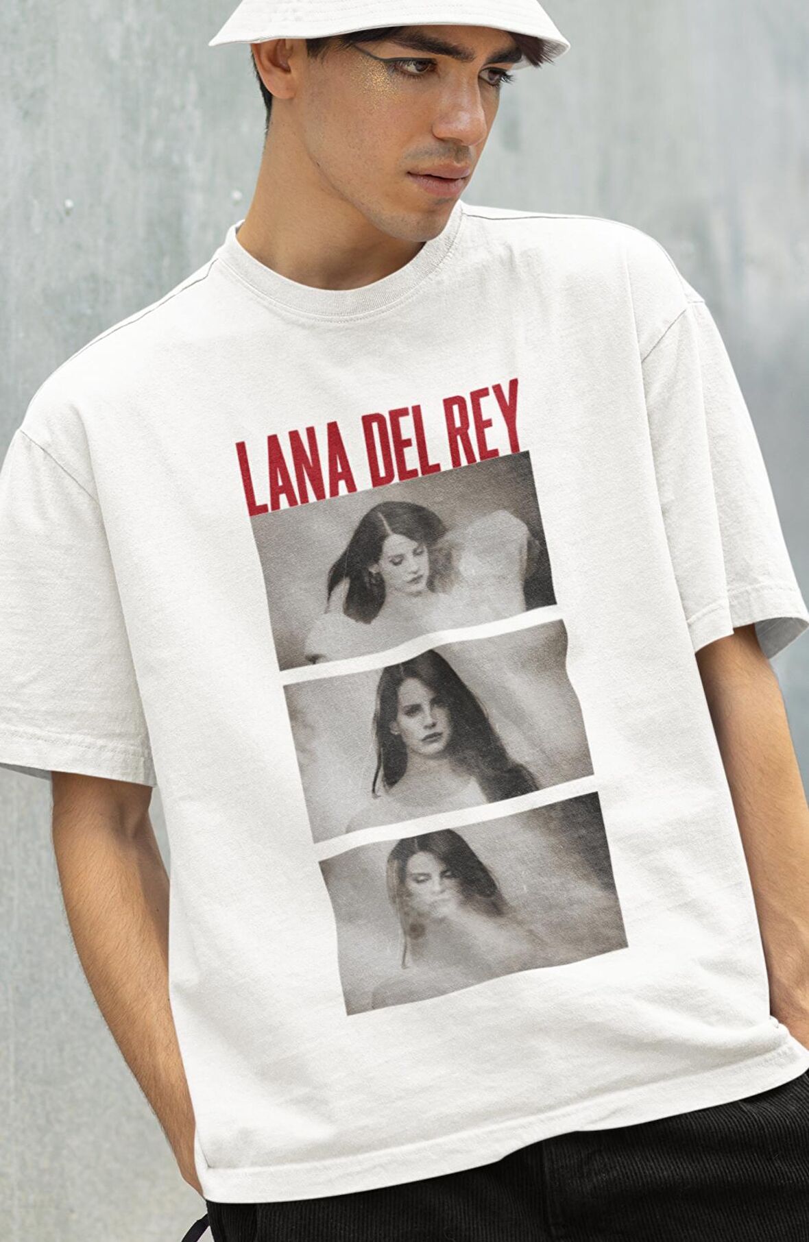 Lana Del Rey Fotograf Baskılı Erkek-Kadın Tişört