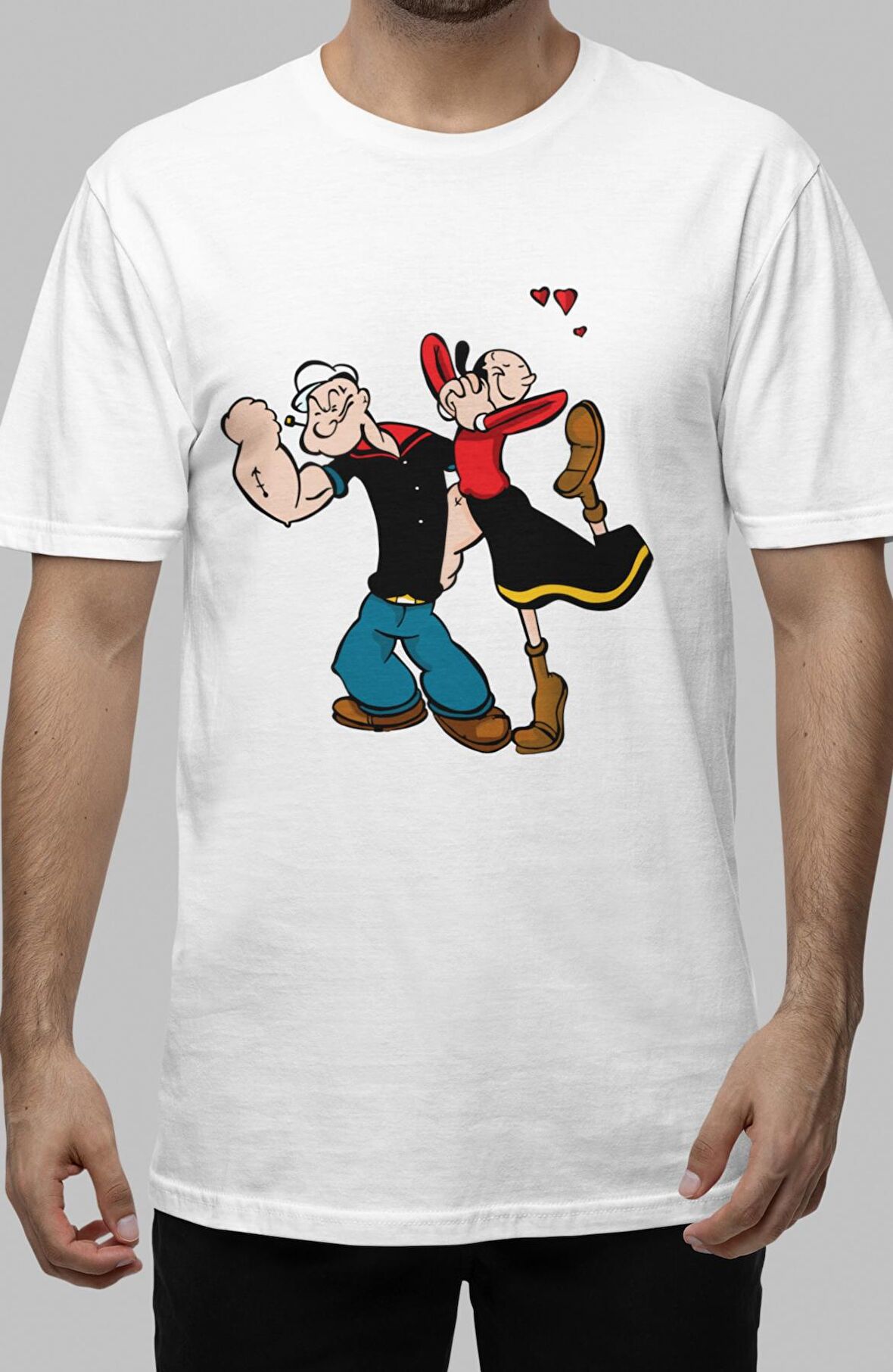 Temel Reis Ve Safinaz Baskılı Erkek-Kadın Couple Çift Tişört