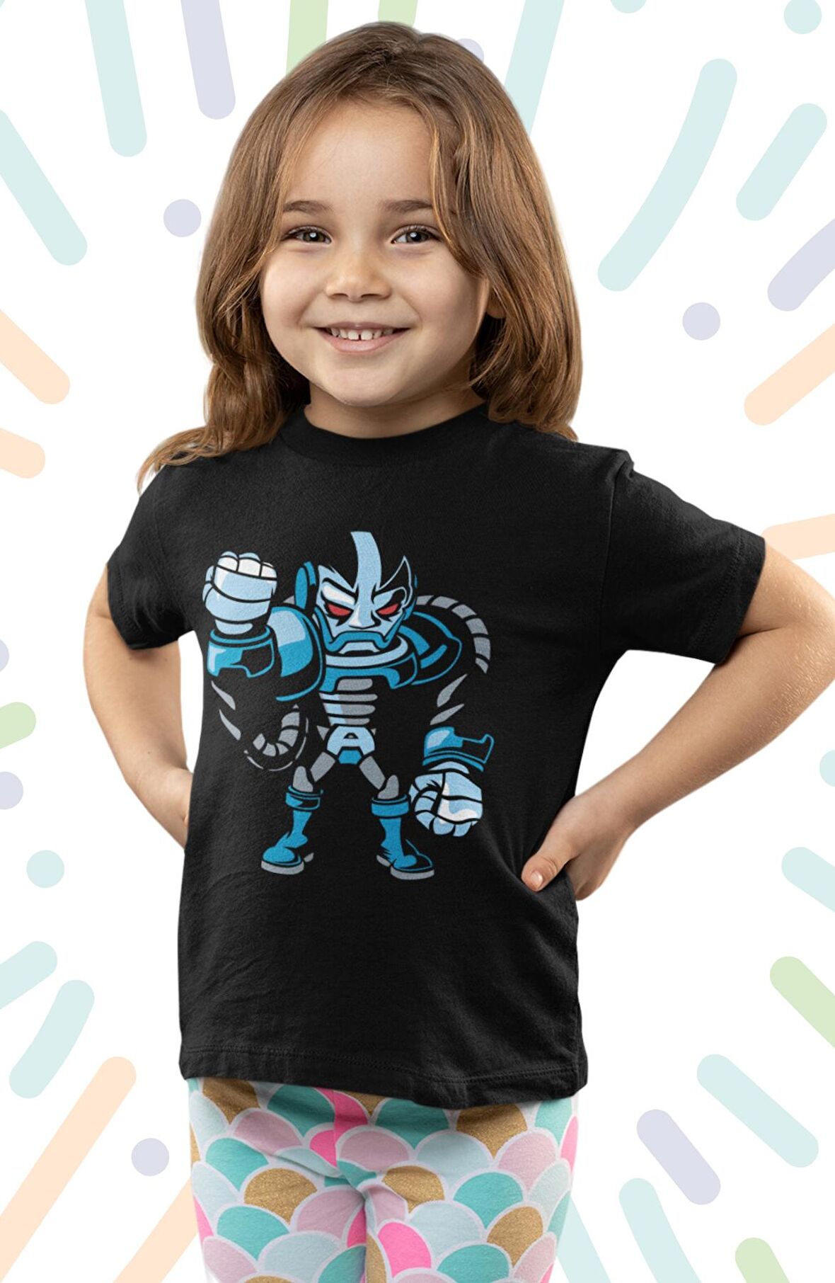 Apocalypse Baskılı Çocuk Tişört, Unisex Marvel Baskılı Bebek T-Shirt