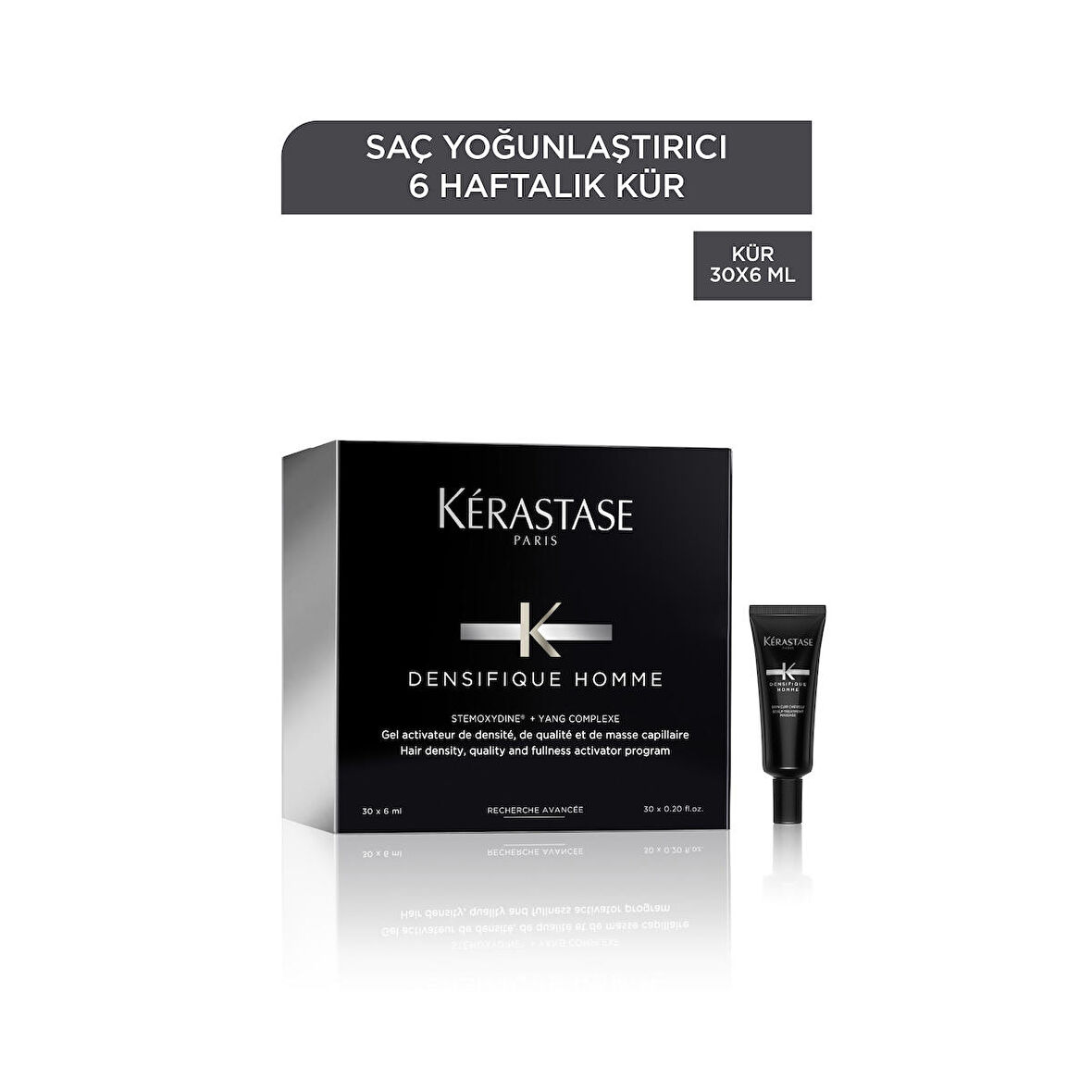 Cure Densifique Homme Saç Yoğunlaştırıcı Bakım Kürü 6mlx30