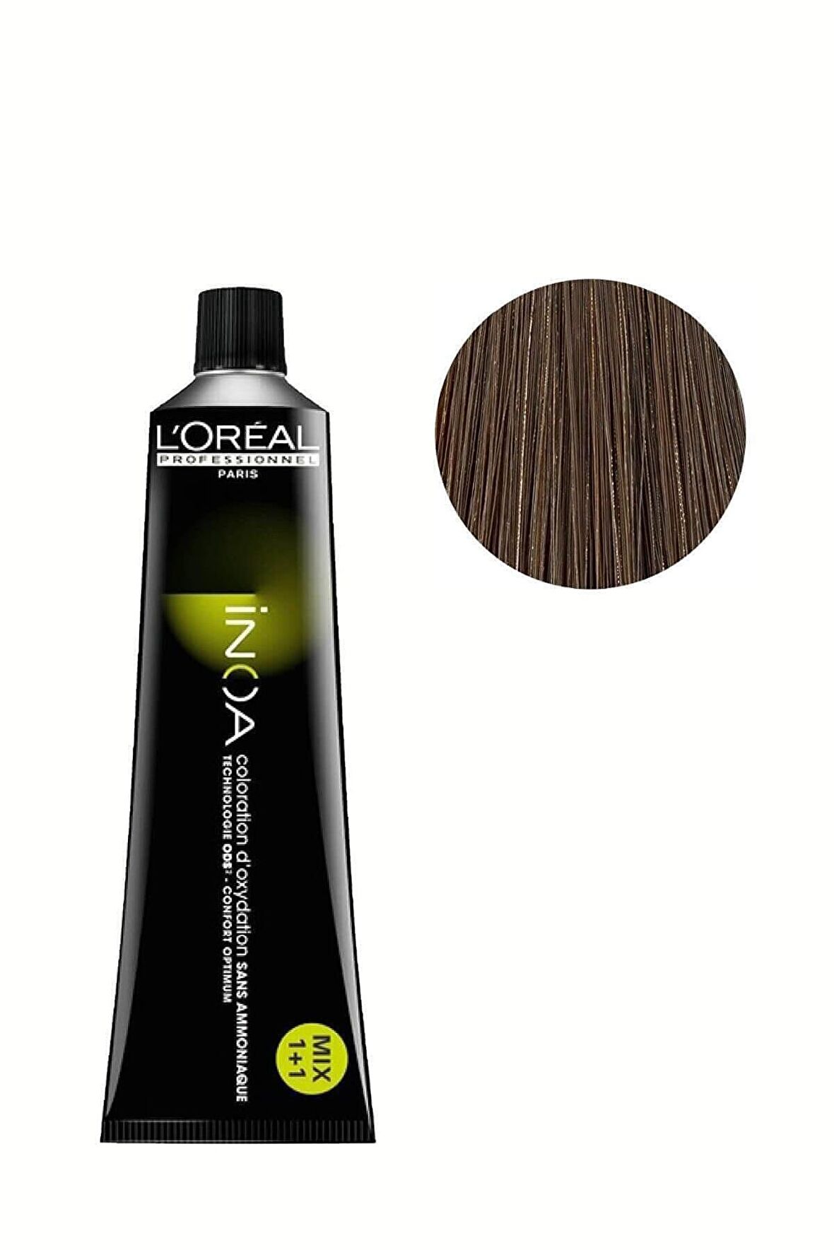 Loreal İNOA Saç Boyası Amonyaksız 7.11 Yoğun Küllü Kumral 60ml