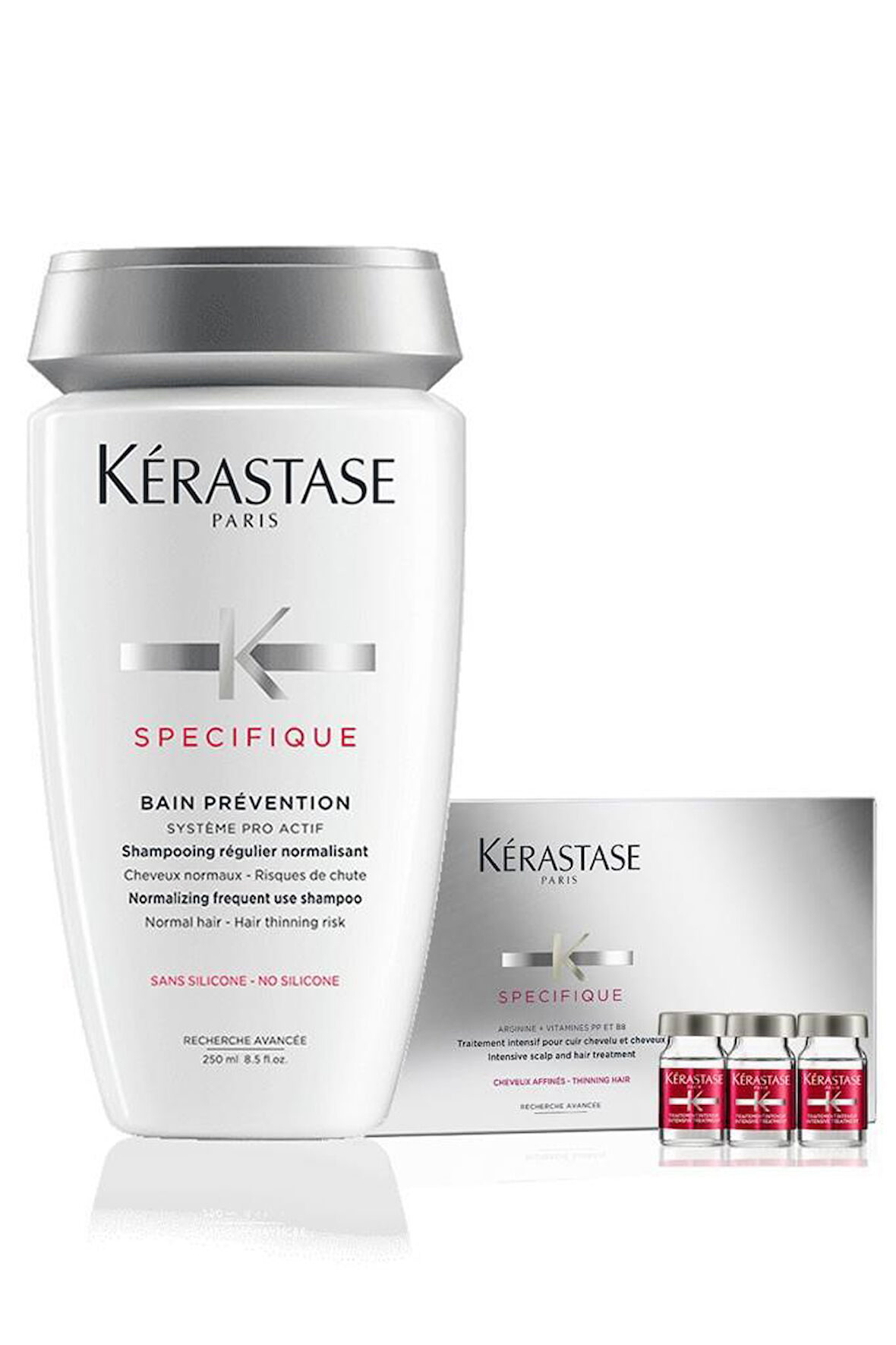 Kerastase Specifique Bain Prevention Dökülme Şampuan 250 ml + 10x6 ml Serum
