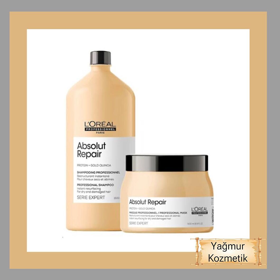 L'oreal Absolut Repair 1500ml +Repair Maske 500 ml