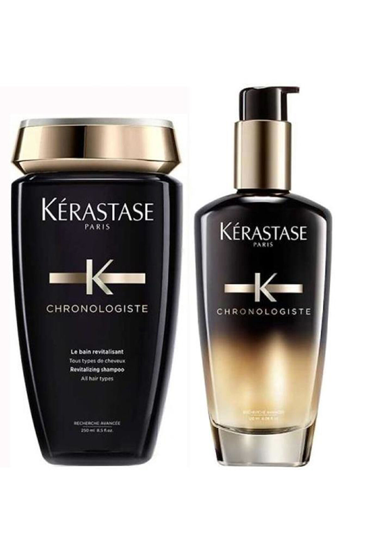 Kerastase Canlandırıcı Şampuan 250 ml + Parfümlü Saç Bakım Yağı 120 ml