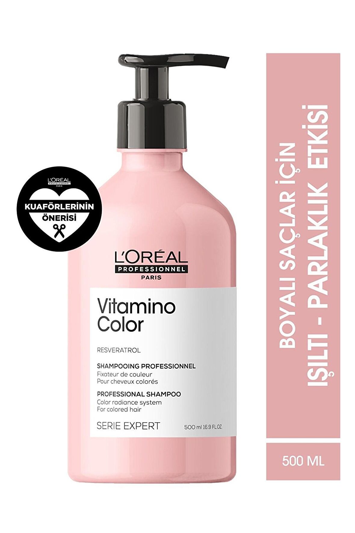Vitamino Color Boyalı Saçlar İçin Renk Koruyucu Şampuan 500 ml