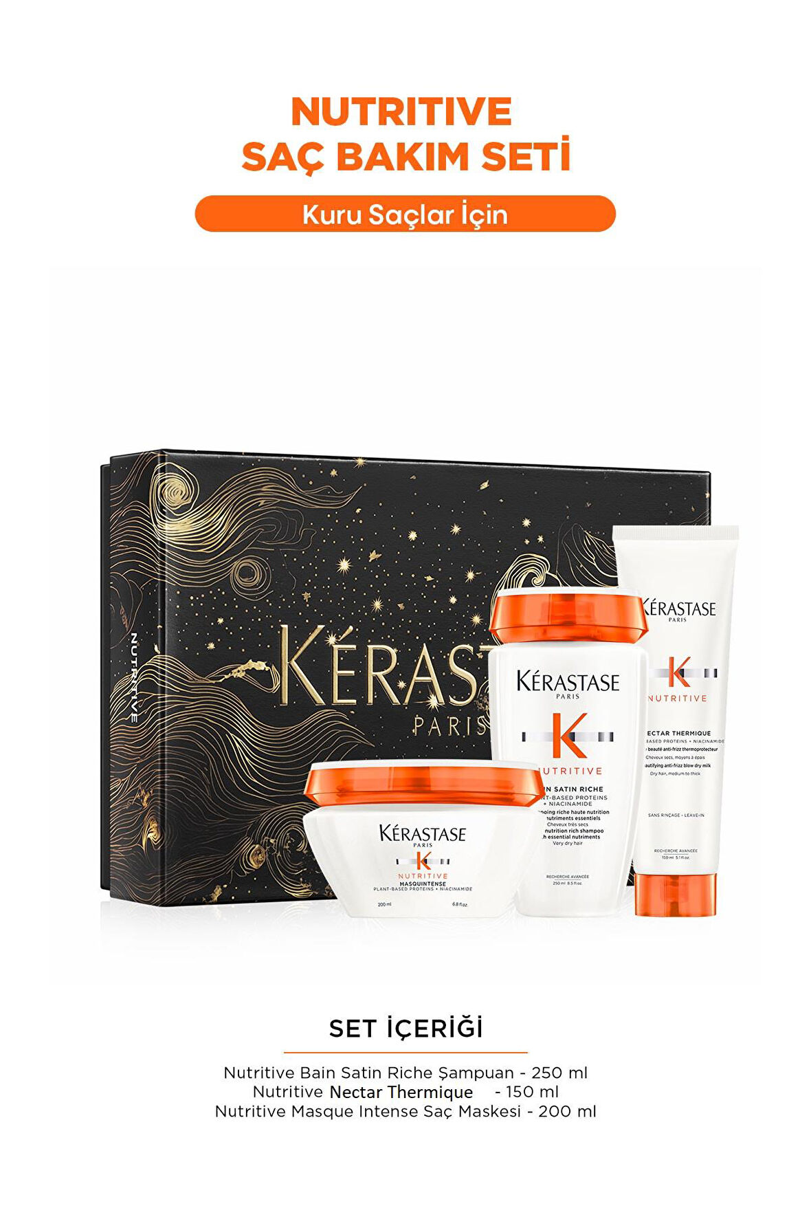 Kerastase Nutritive Kuru Saçlar İçin Saç Bakım Seti