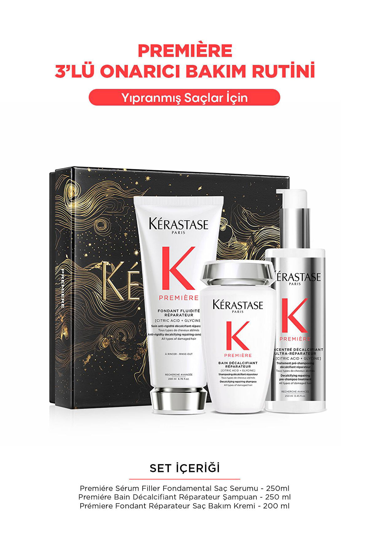 Kerastase Premiere 3'lü Onarıcı Bakım Seti