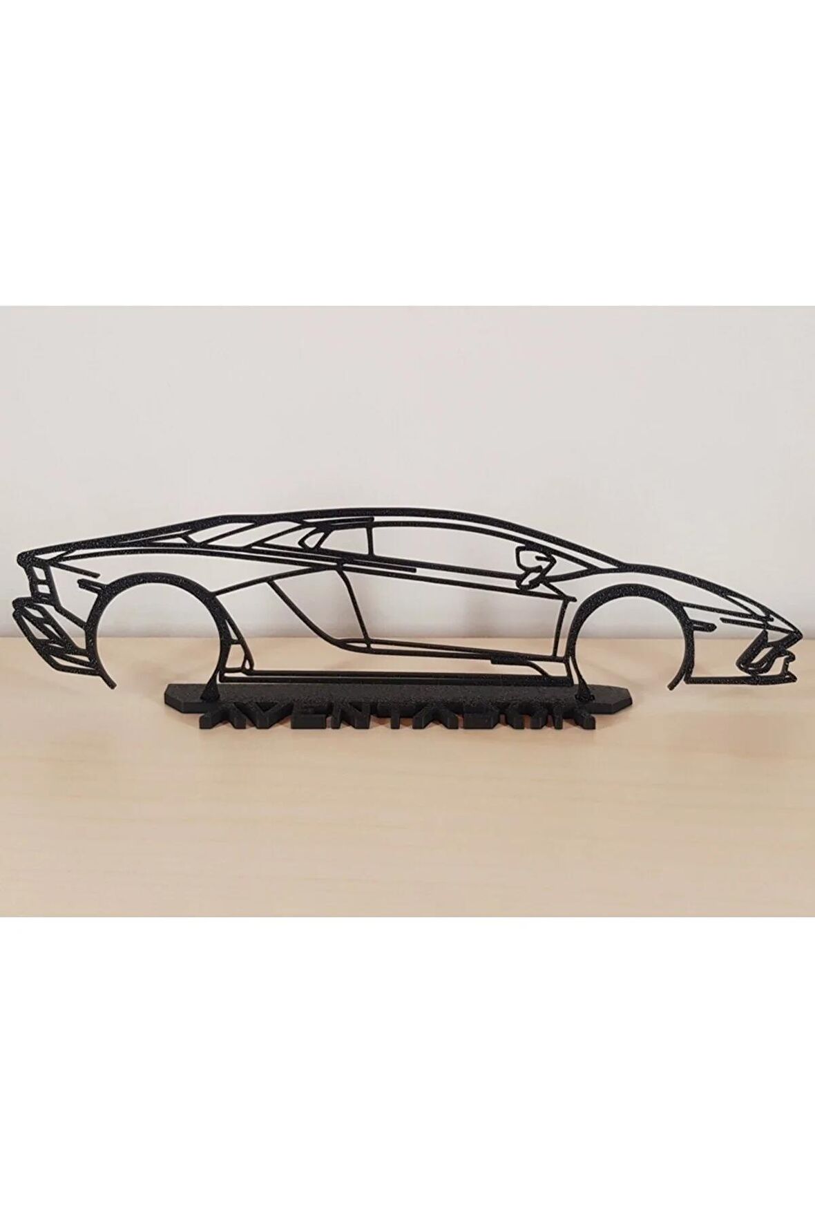 Lamborghini Aventador S 20cm Plastik Masa Süsü Masa Dekorasyonu