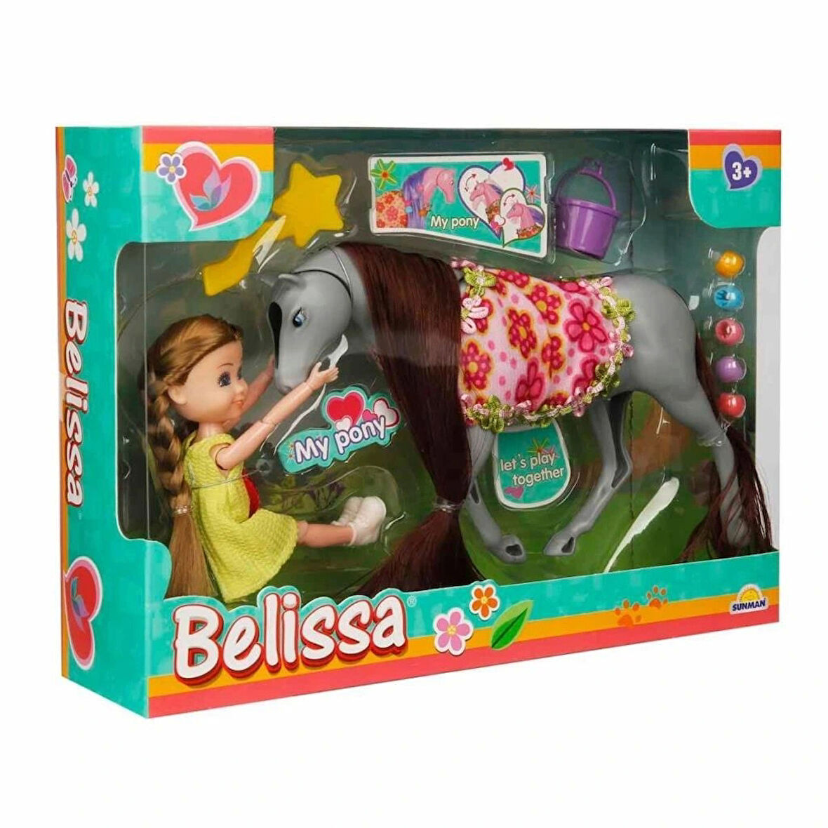 Nessiworld 2981 Belissa’nın Süslü Atı 15 cm -Sunman