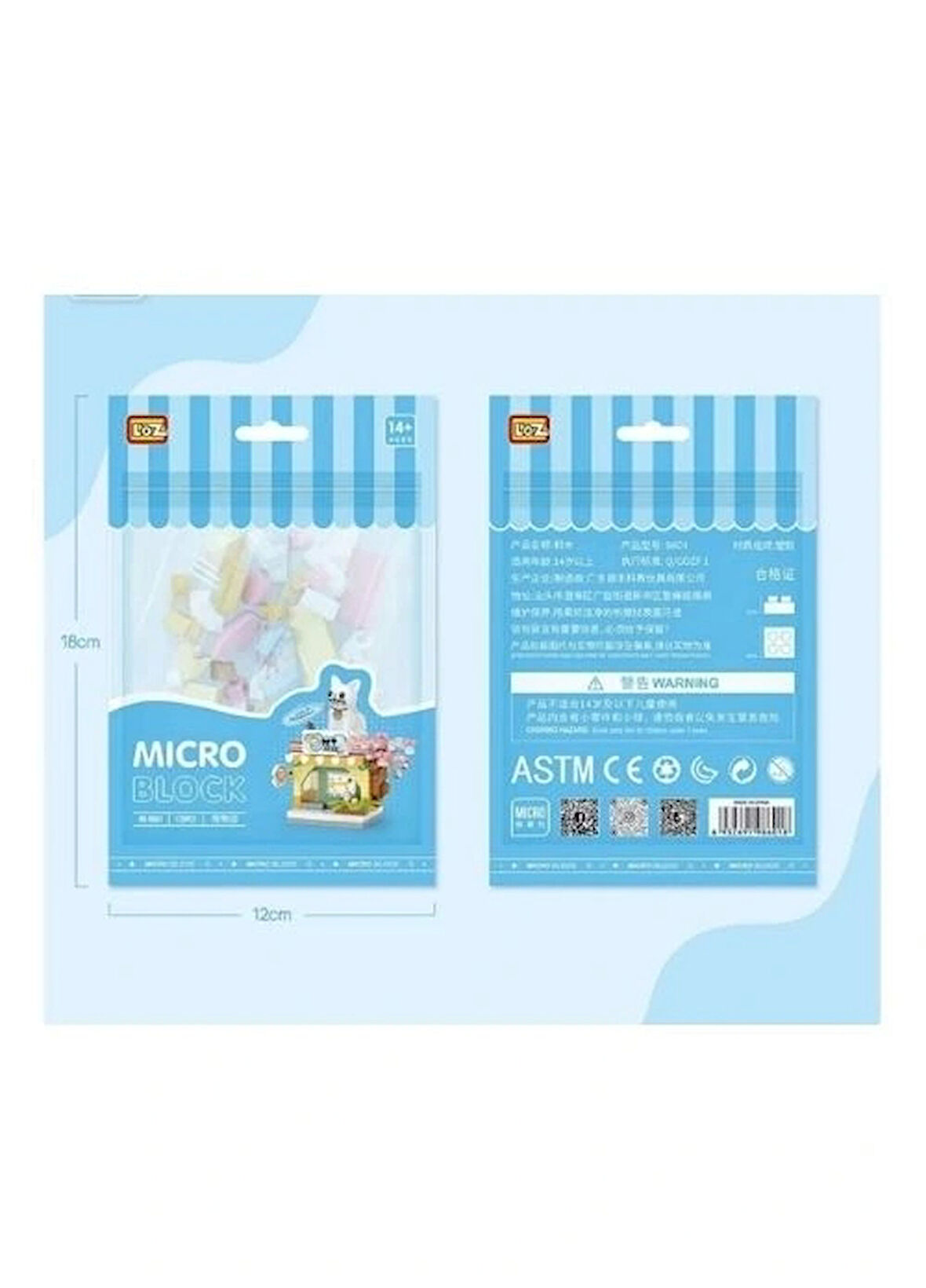 Nessiworld LZ8601 LOZ Blok Oyuncak Mini Poşet -Vagonlife