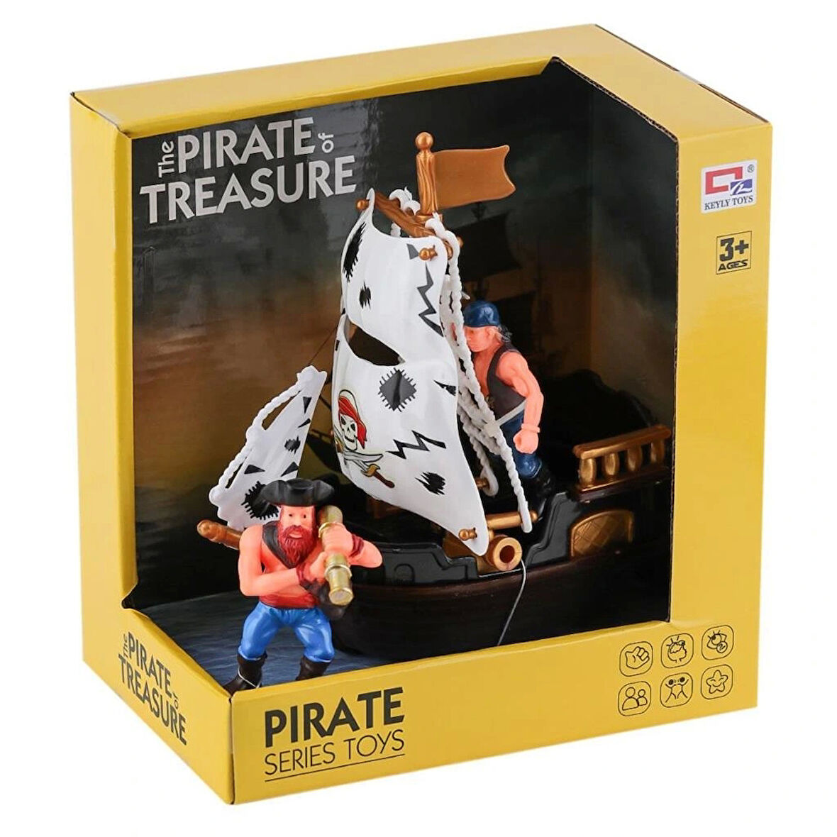 Nessiworld 0807-26 Gemili Korsan Seti -Birliktoys