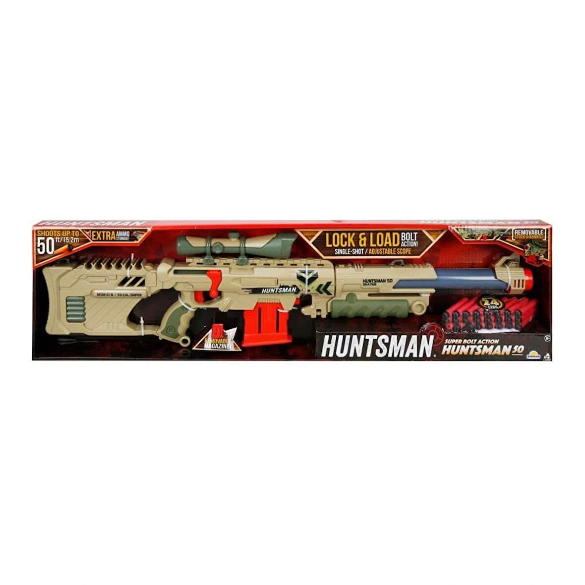 Nessiworld 91905 Huntsman 50 3'ü 1 Arada Silah