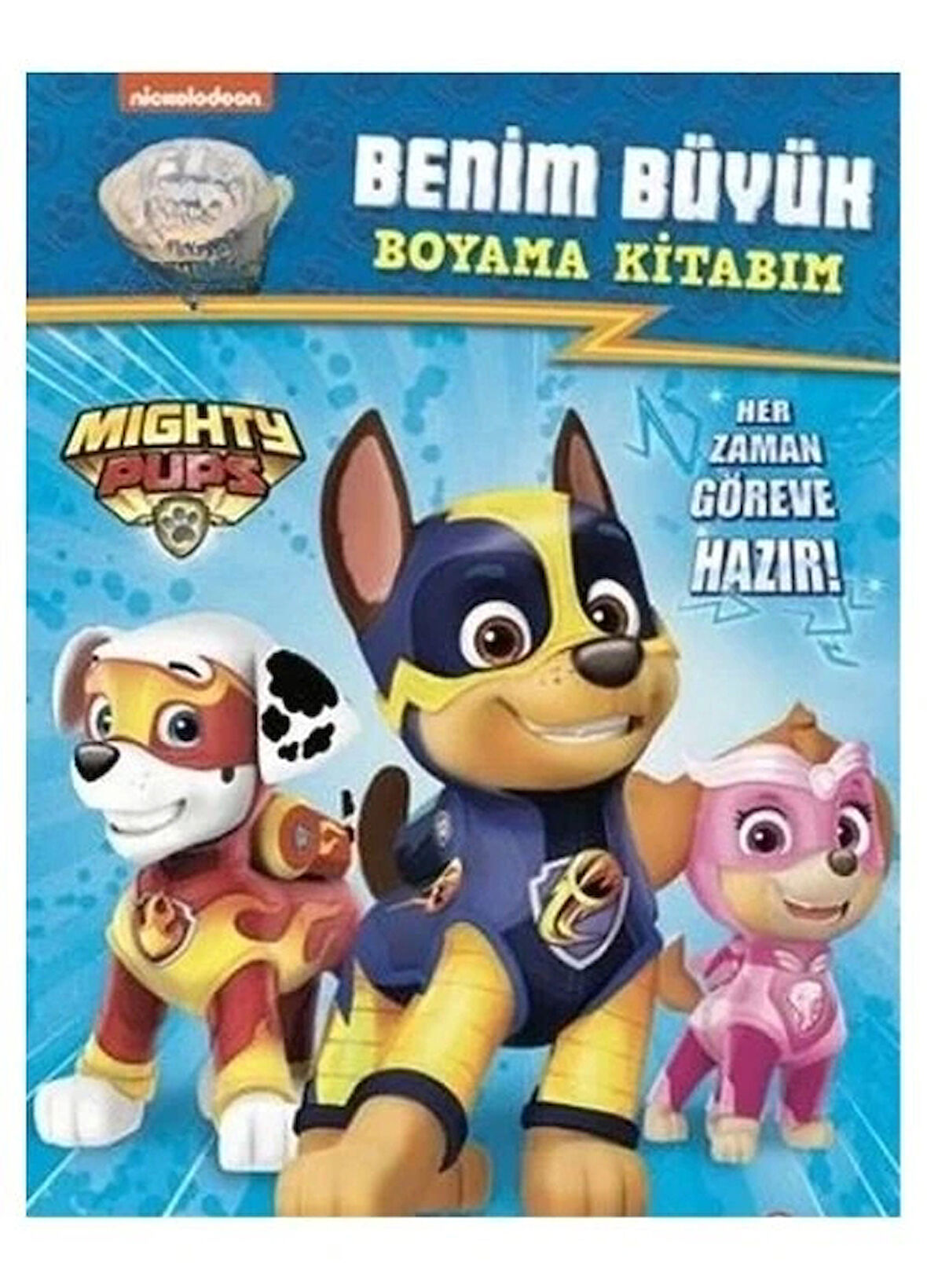 Nessiworld Paw Patrol Benim Büyük Boyama Kitabım