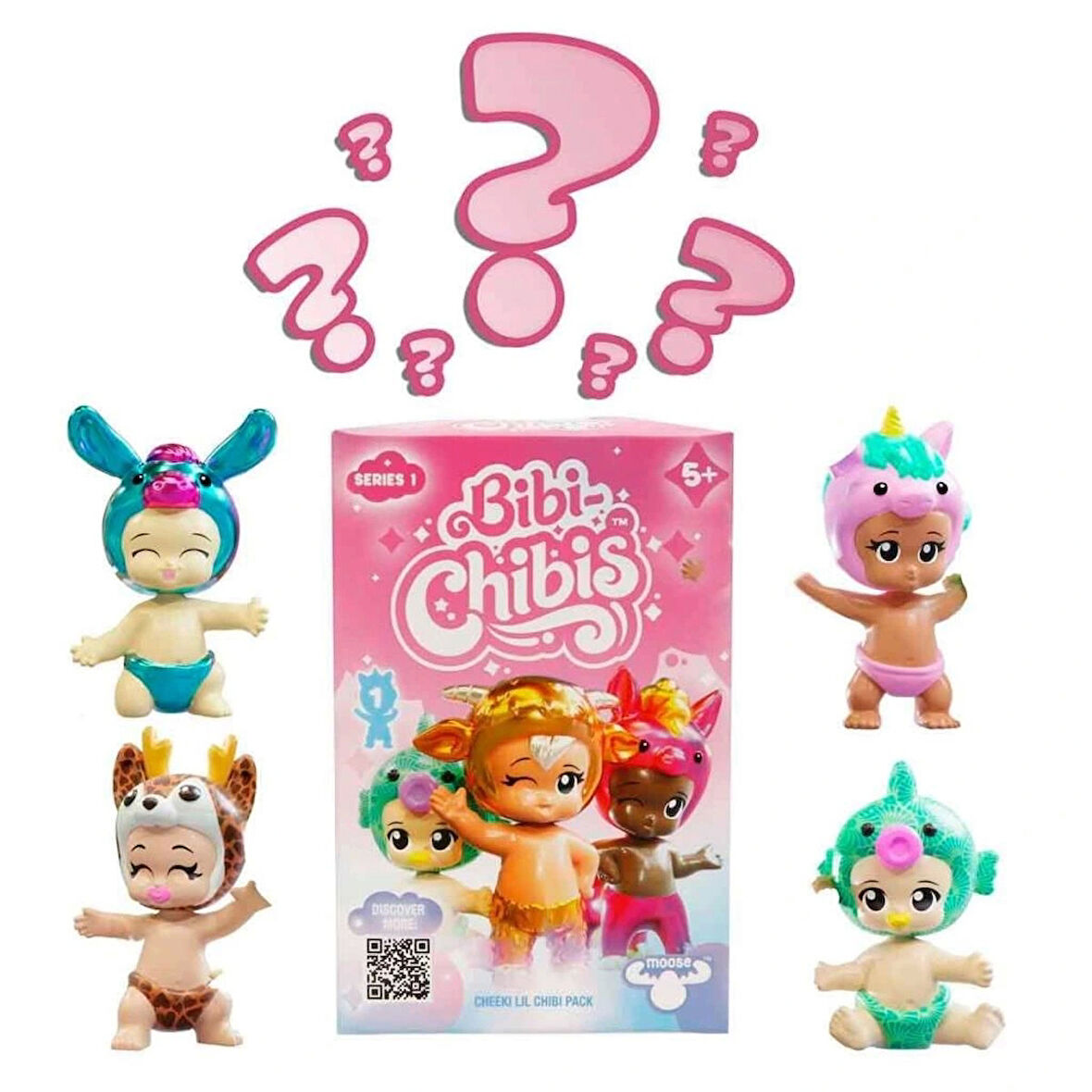Nessiworld 34029 Bibi-Chibis Sürpriz Figür Paketi S1 -Sunman