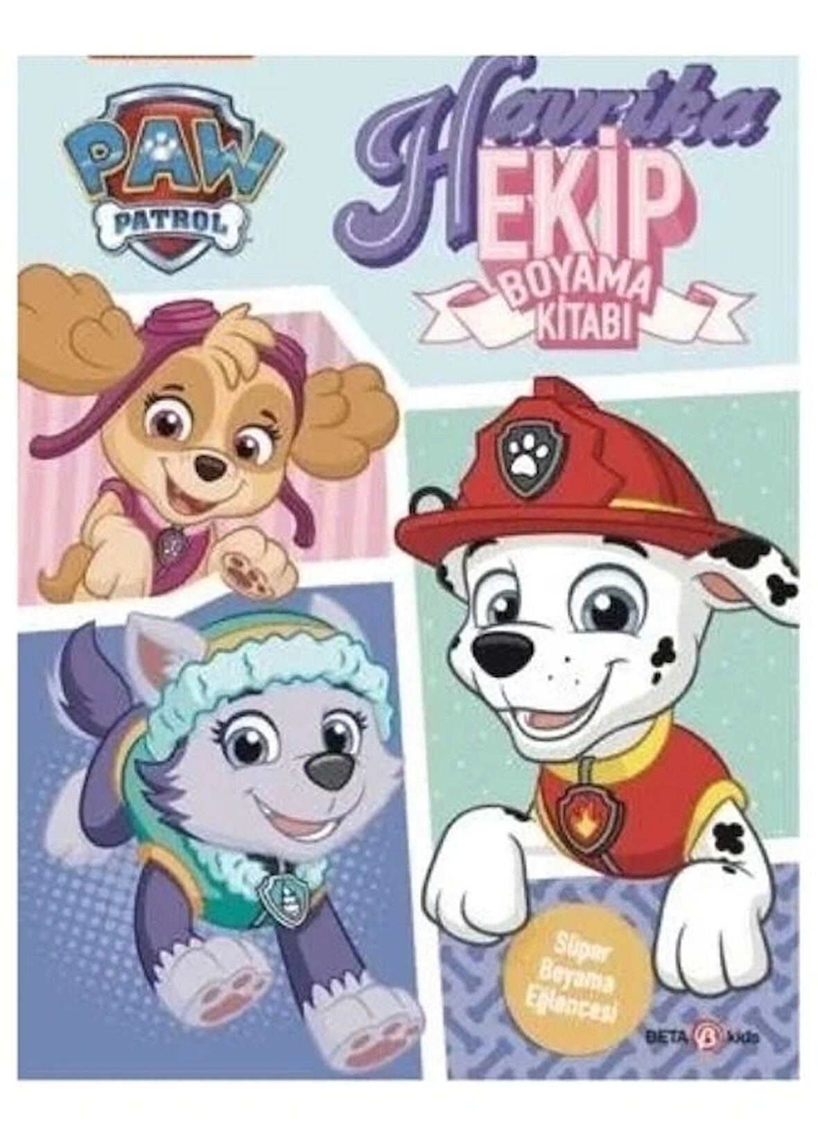 Nessiworld Paw Patrol Havrika Ekip Boyama Kitabı