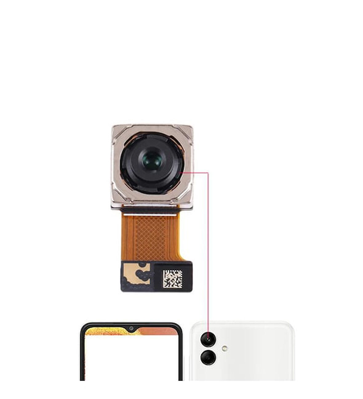SAMSUNG A04 - A045 ARKA KAMERA