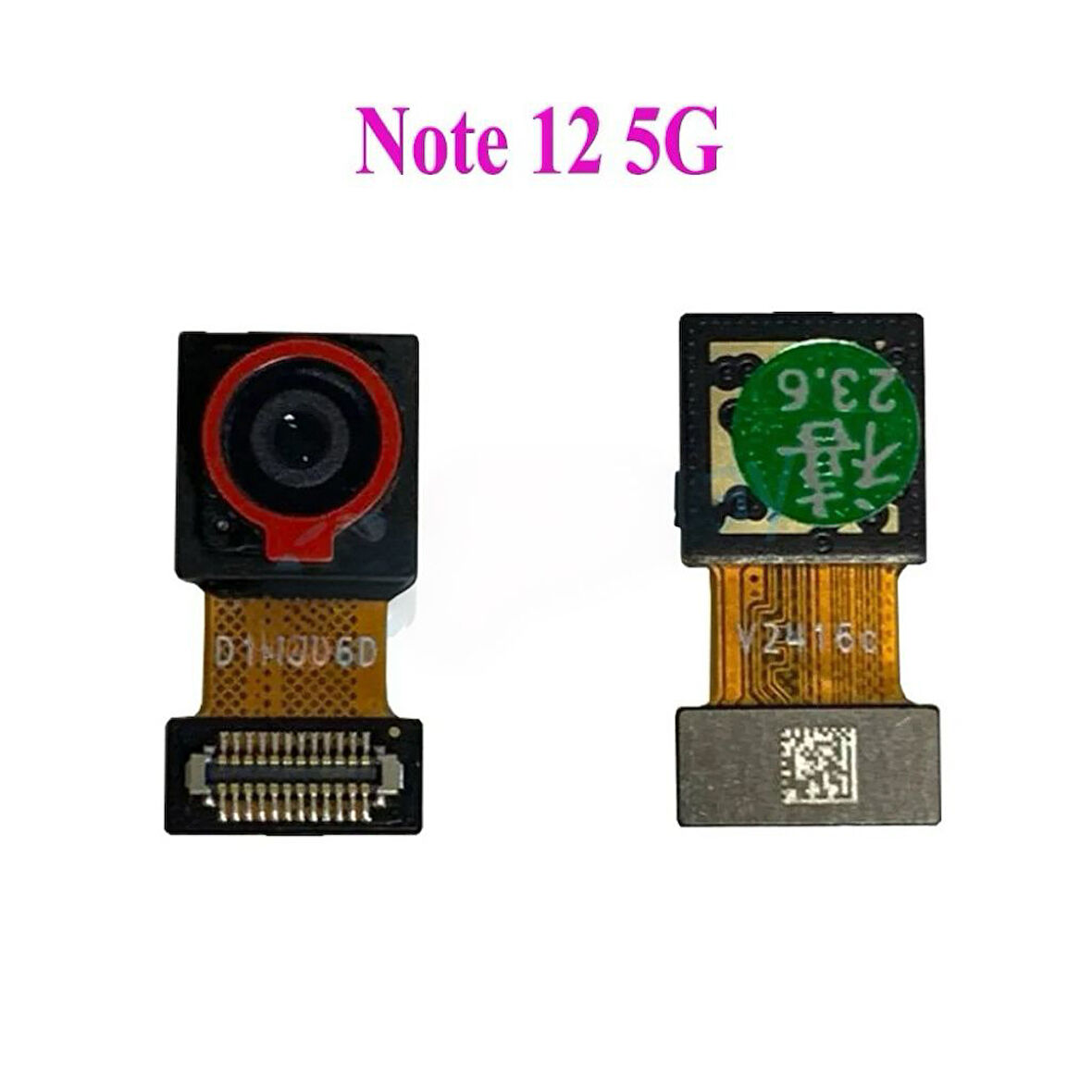 REDMİ NOTE 12 5G ÖN KAMERA