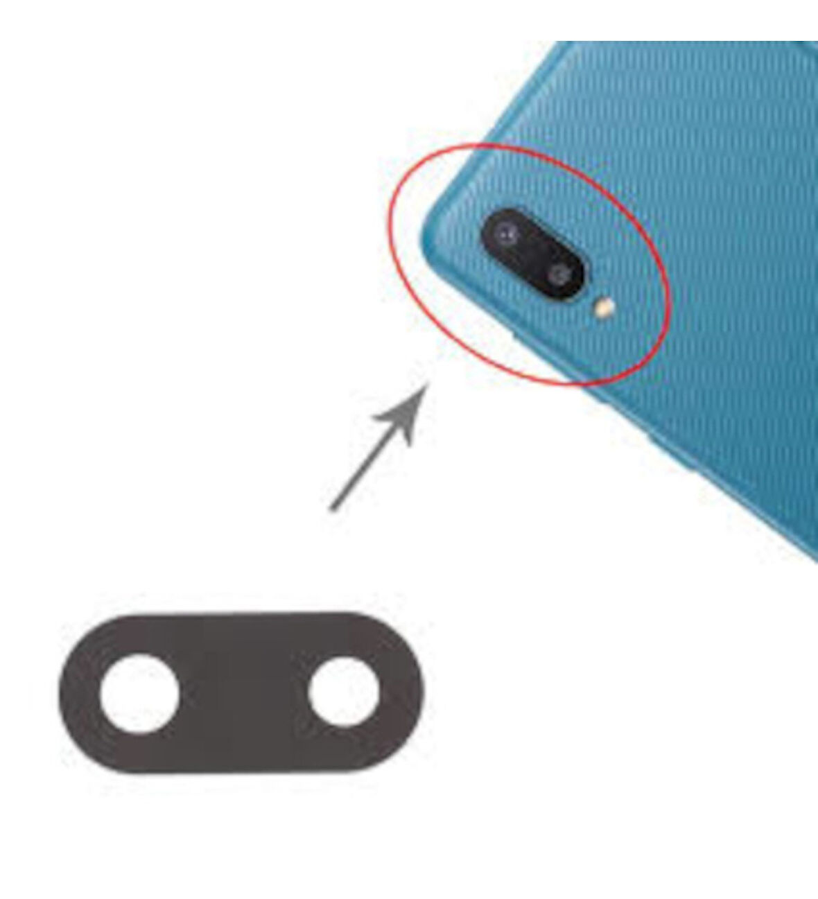 SAMSUNG A02 ARKA KAMERA LENSİ