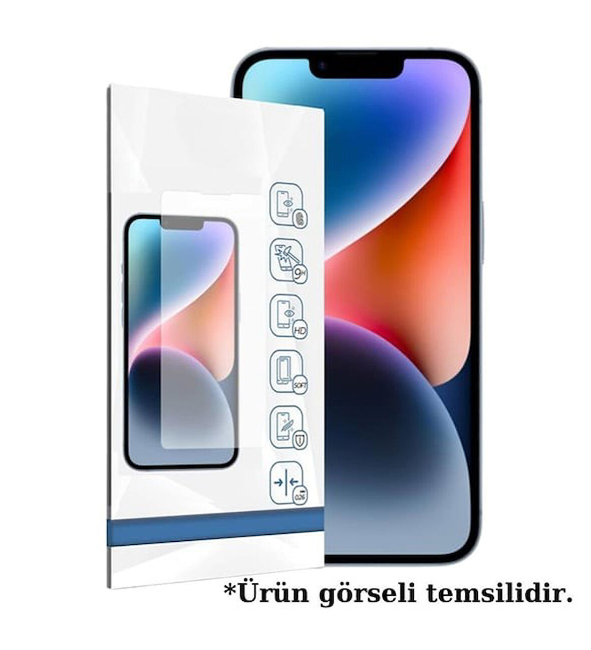 iPhone 6S KIRILMAZ EKRAN CAM KORUYUCU