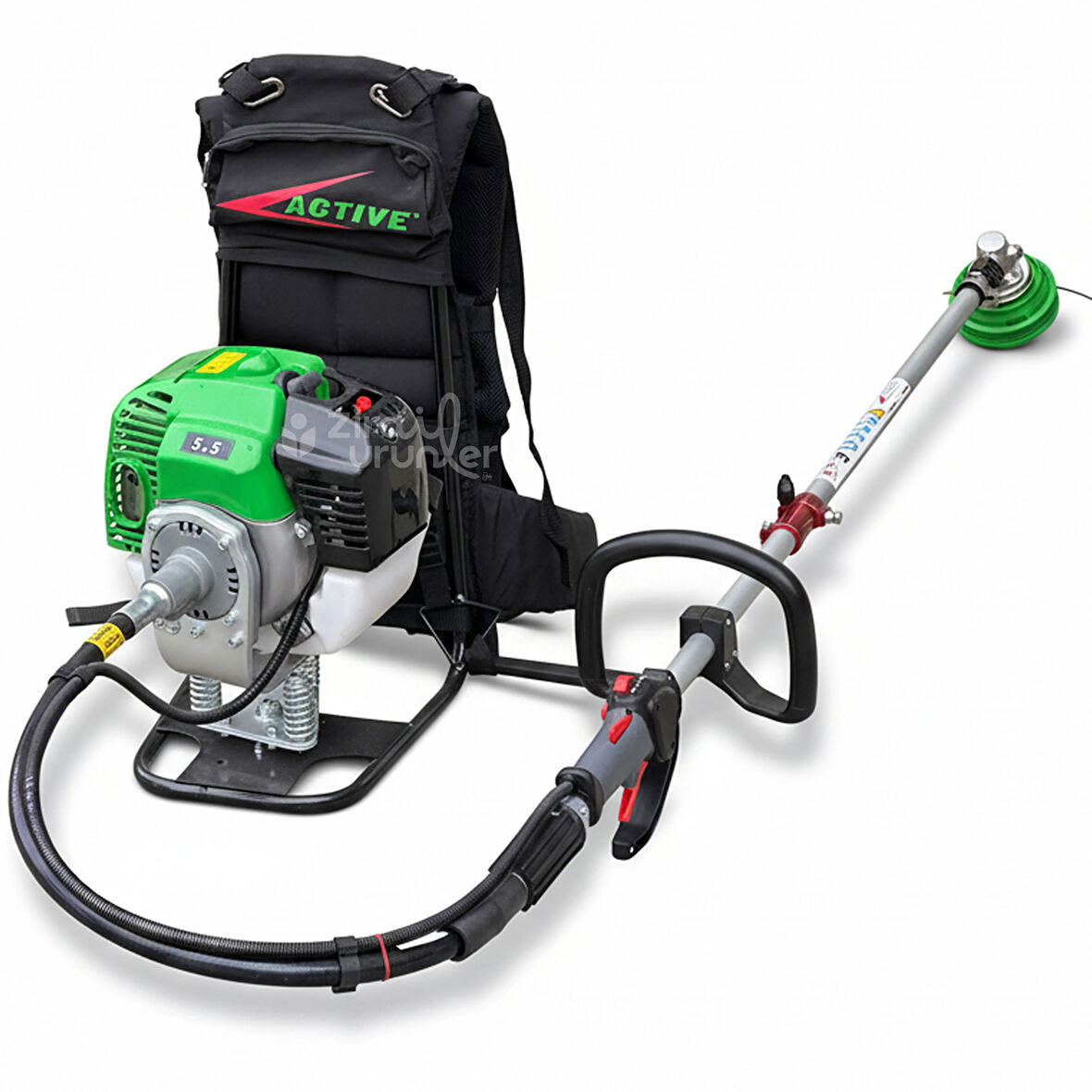 Active 1550005 5.5Z Brutale Sırt Tipi Benzinli Motorlu Tırpan 3.3Hp