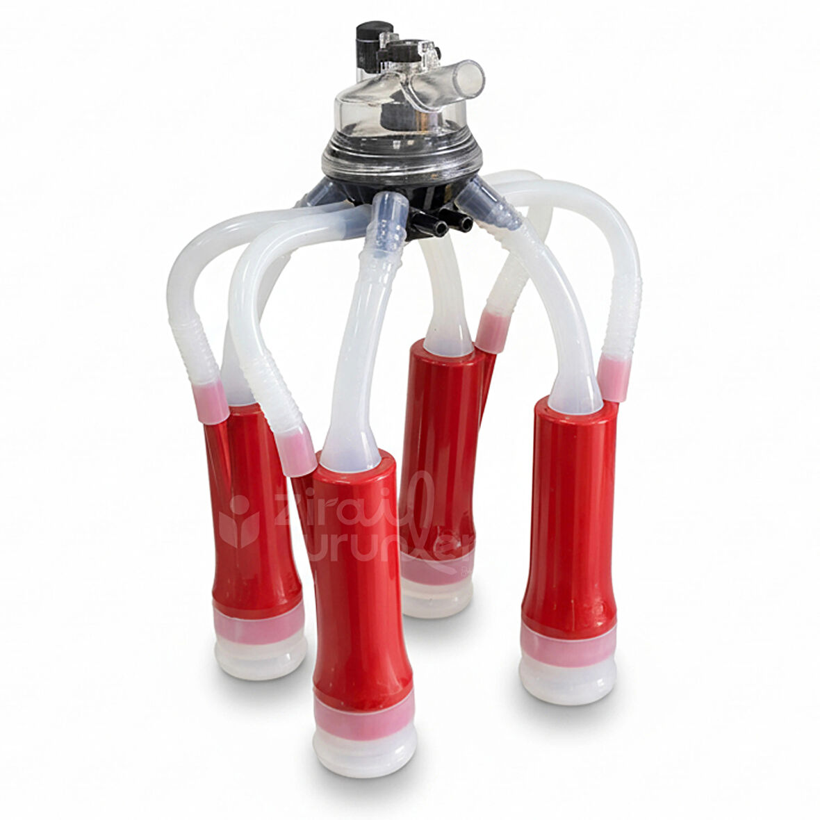 Bartech Büyükbaş Süt Sağım Makinesi 160cc Silikon Memelikli Pençe Komple Set