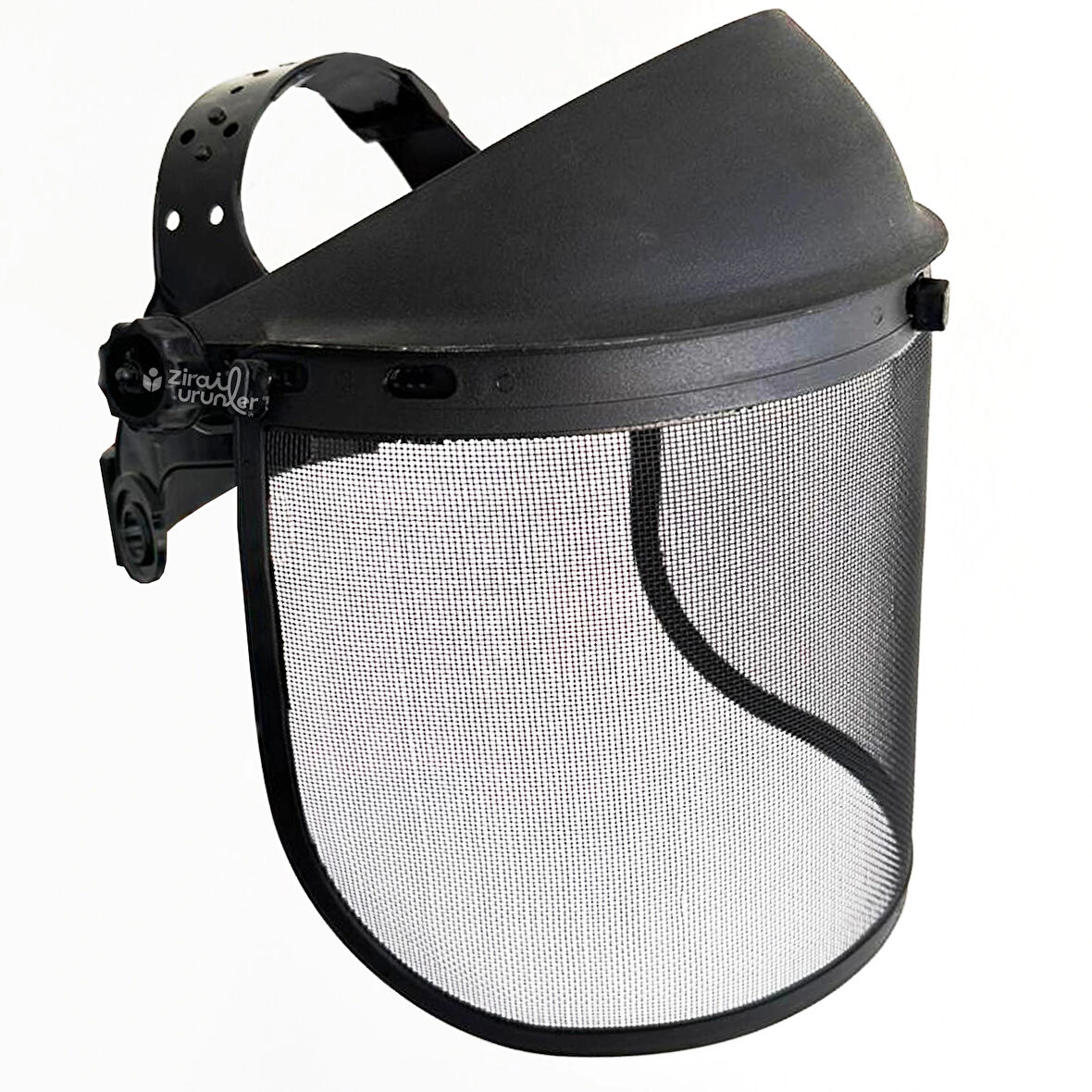 Motorlu Tırpan Profesyonel Yüz Koruma Maskesi Telli Maske İş Güvenliği Maskesi