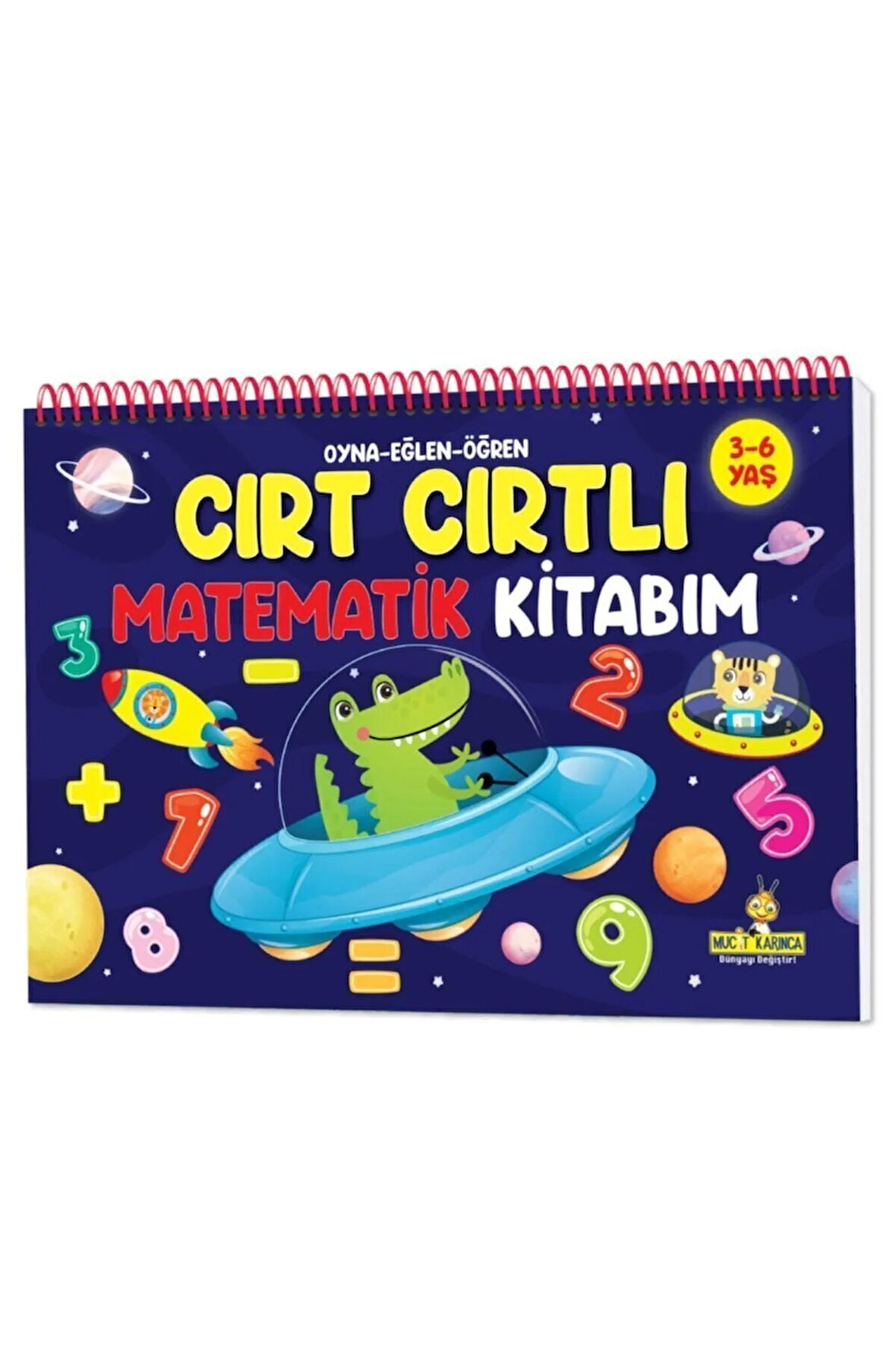 Cırt Cırtlı Matematik Kitabım: 3-6 Yaş