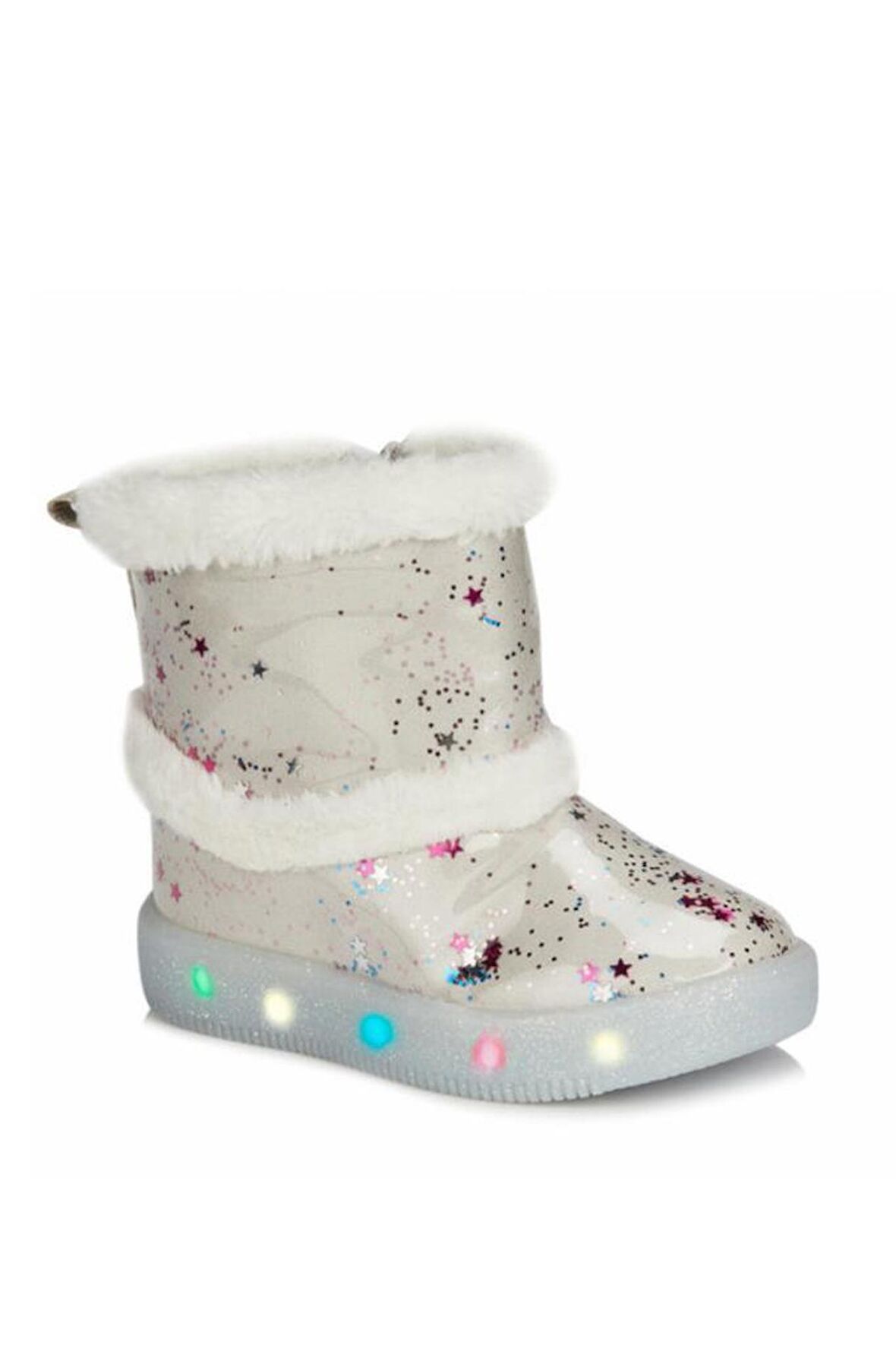 Vicco Comet 220.P20K.108 Kız Çocuk Işıklı Bot Beyaz 26-30 